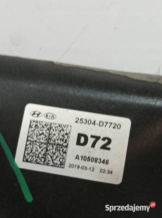 WENTYLATOR CHŁODNICY 16 CRDI 25304D7720 Hyundai Rok produkcji 2019