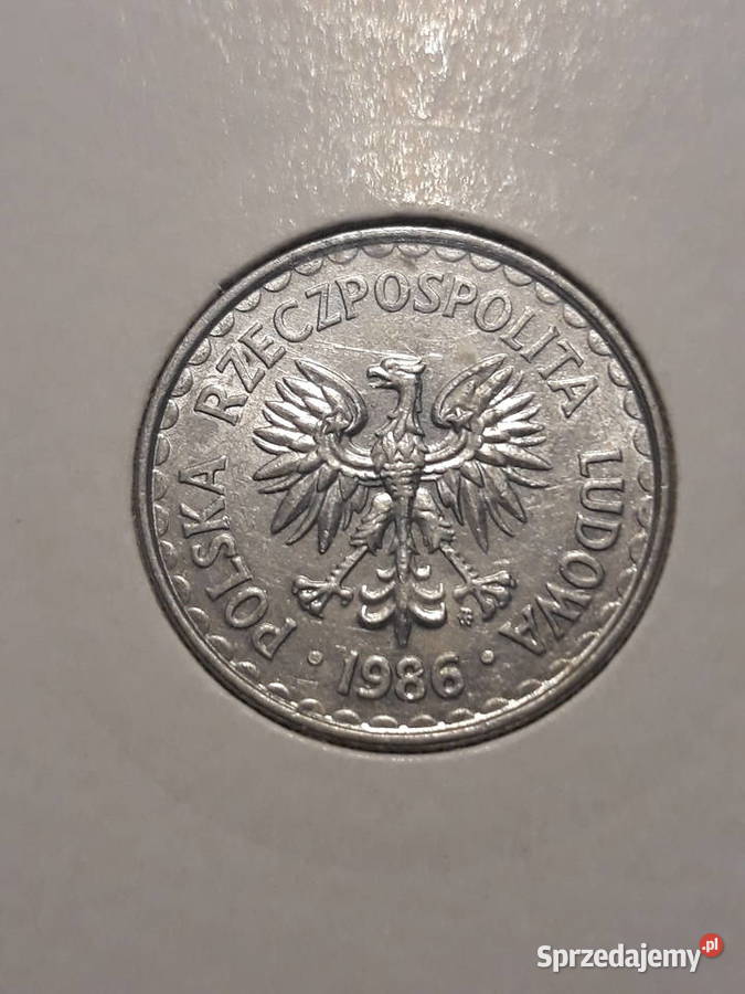 1złoty 1985 r 1 około mennicze Numizmatyka