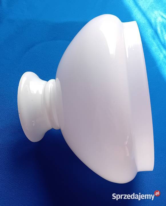 Klosz do lampy Aladyn białe szkło warstwowe Otw wielkopolskie Koźminek