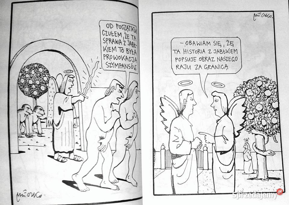 Czy Bóg ma poczucie humoru Andrzej Mleczko Kultura i Rozrywka lubelskie Chełm