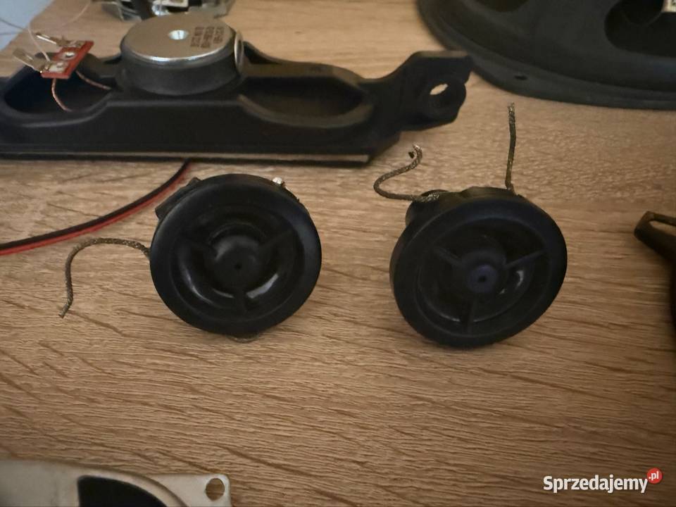 Głośniki różne z demontażu Zelgoszcz