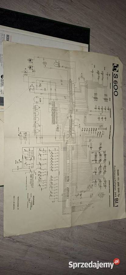 S600 Dokumentacja serwisowa VEB Baumaschinen wielkopolskie Łęczyca