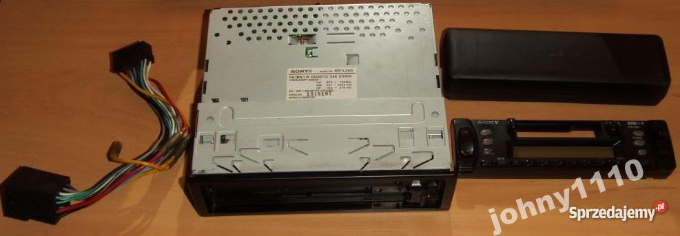 SONY XRL240 MP3 Adapter dolnośląskie Dzierżoniów