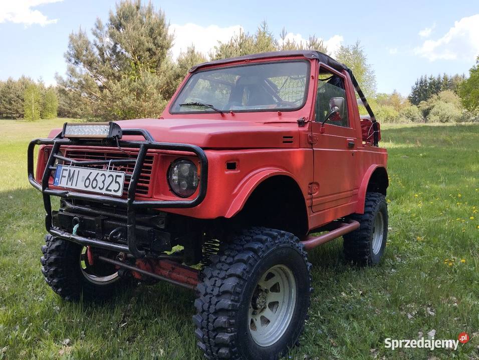 Suzuki samurai legalna zmota 16 6 liftu OC i pt ASR (kontrola trakcji) Gorzów Wielkopolski