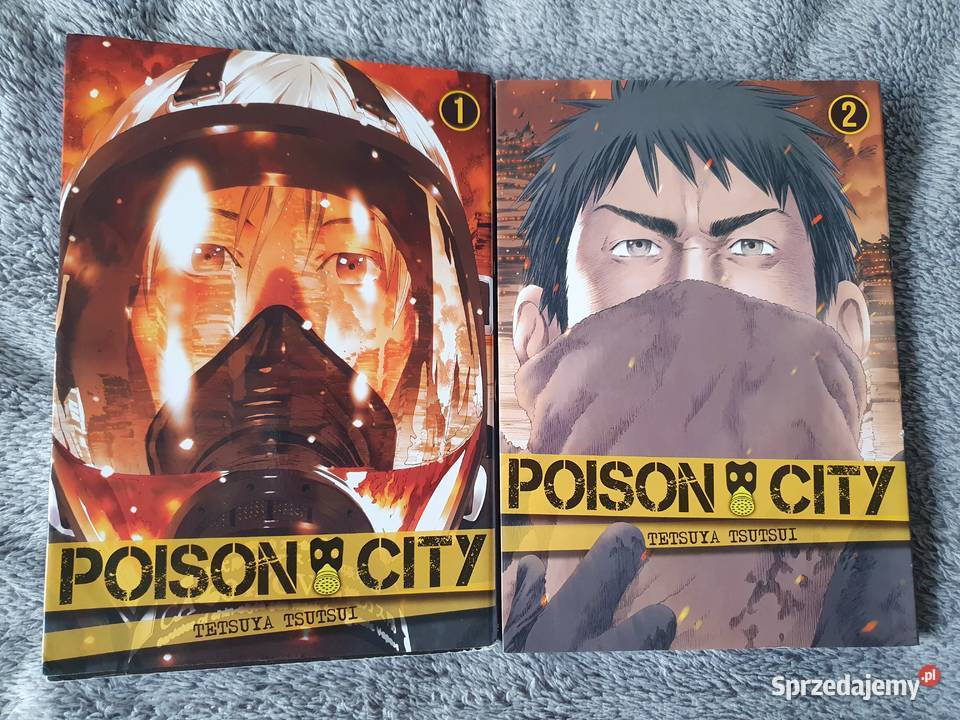 Poison City zestaw 2 tomów wydanie 1 2017 MANGA Gdynia