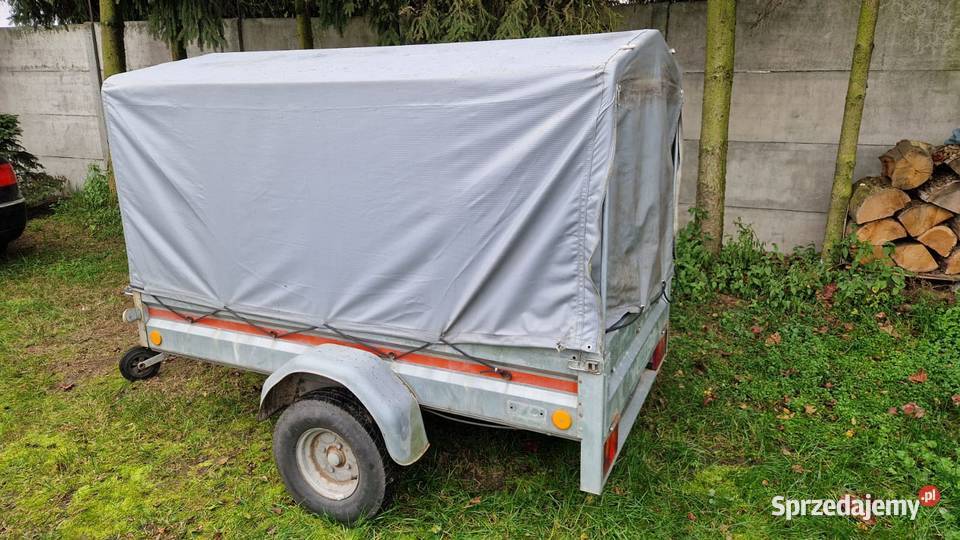 Przyczepka przyczepa samochodowa plandeka 750 Siedlisko sprzedam