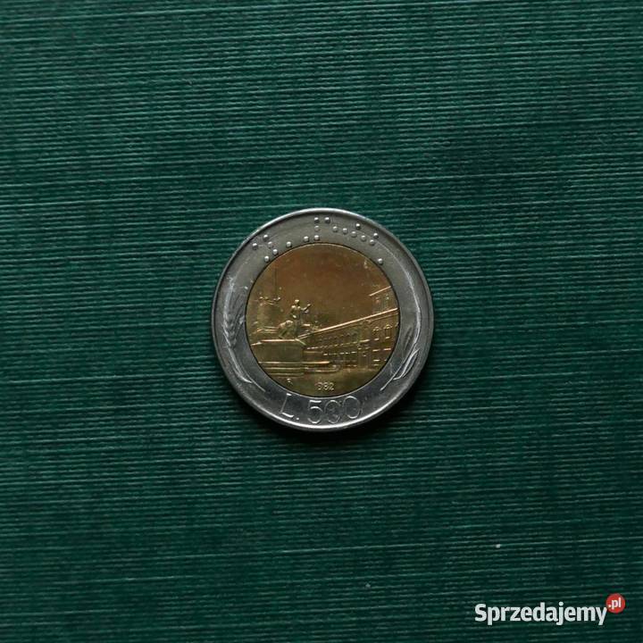 WŁOCHY 500 lirów 1982r