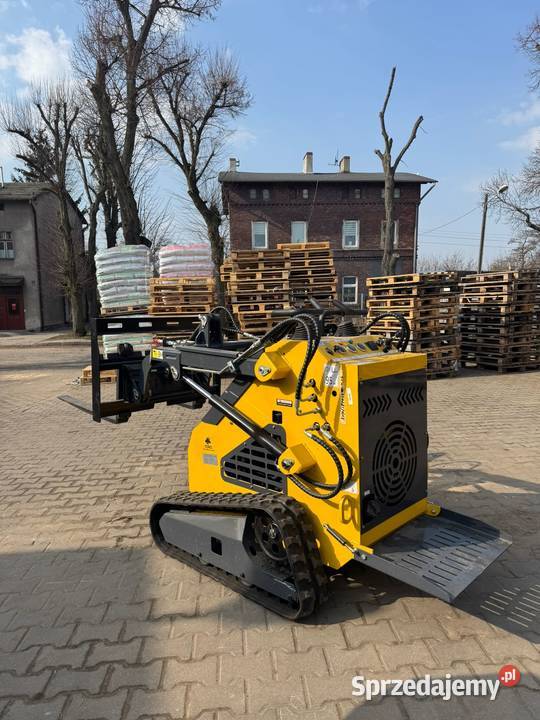 Mini ładowarka gąsienice Koparko ładowarki