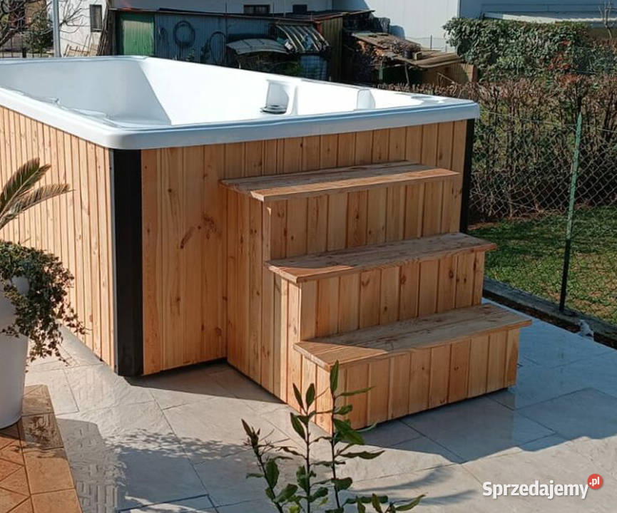BASEN 480 X 225 Z PRZECIWPRĄDEM Jacuzzi Pompa Dom i Ogród dolnośląskie Wrocław