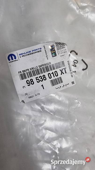 ATRAPA GRILL LISTWA ZDERZAKA OPEL MOKKA B