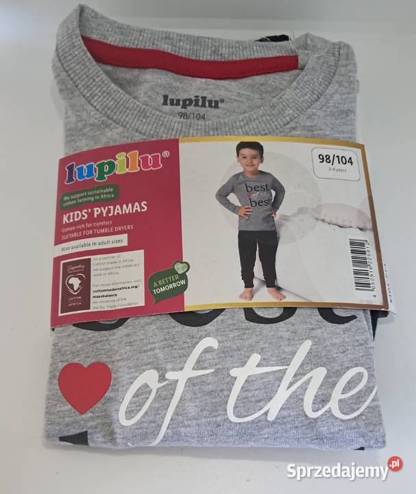 Długa piżama dziecięca rozmiar 98104 sprzedam