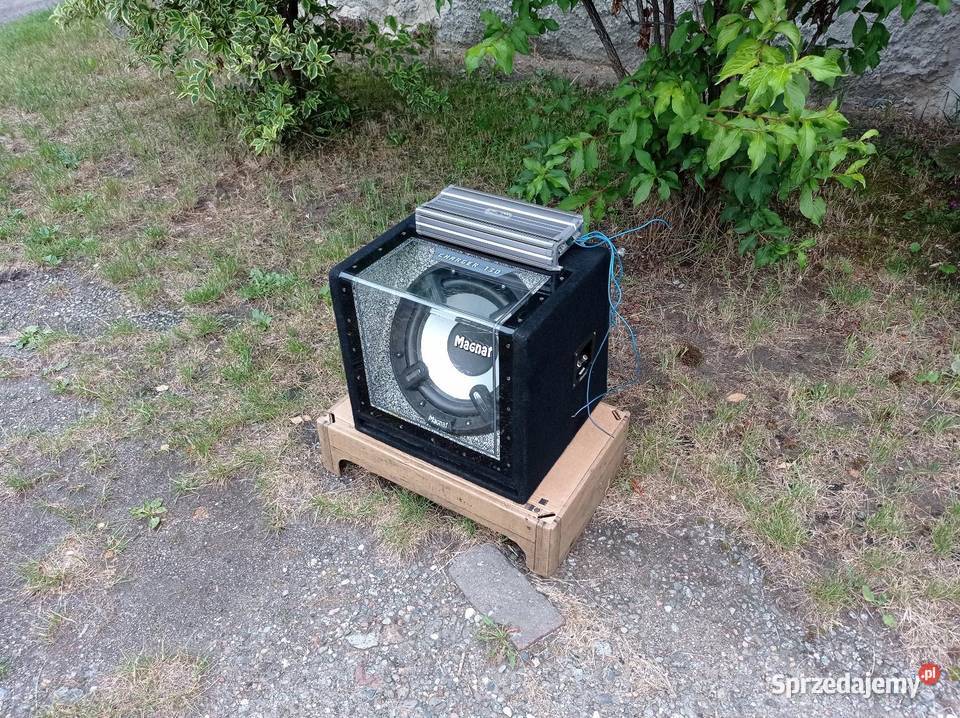 Tuba Skrzynia Basowa Subwoofer MAGNAT 300RMS dolnośląskie Dzierżoniów sprzedam