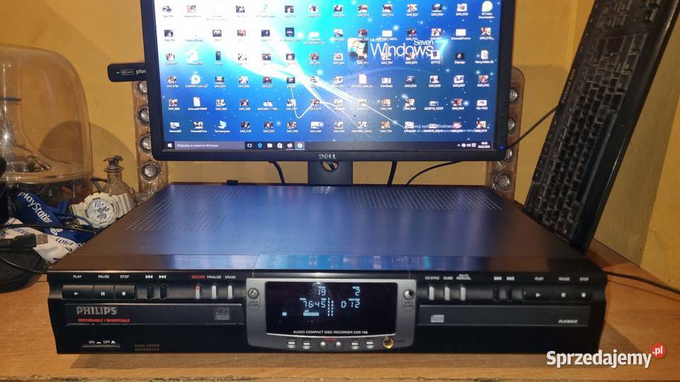 Nagrywarka odtwarzacz CD Philips CDR 765 2 Odtwarzacze CD i MD Warta