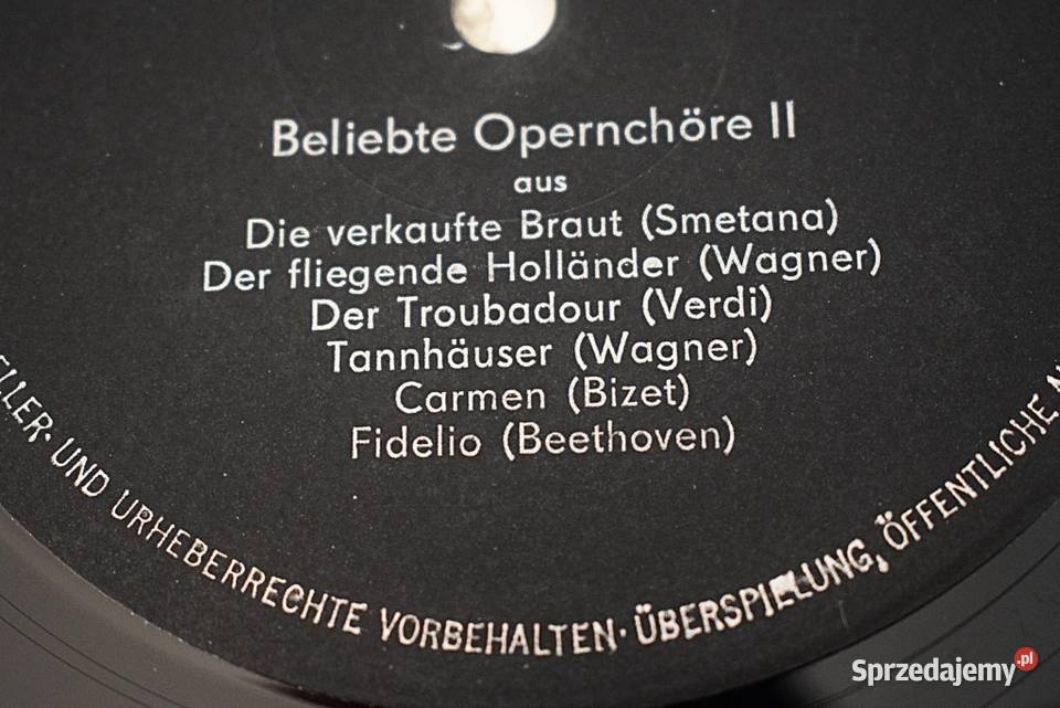 Wybór popularnych chóralnych oper część I II Chełmno