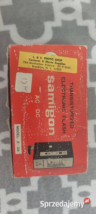 Lampa Błyskowa Samigon Model 228 ACDC mazowieckie Warszawa