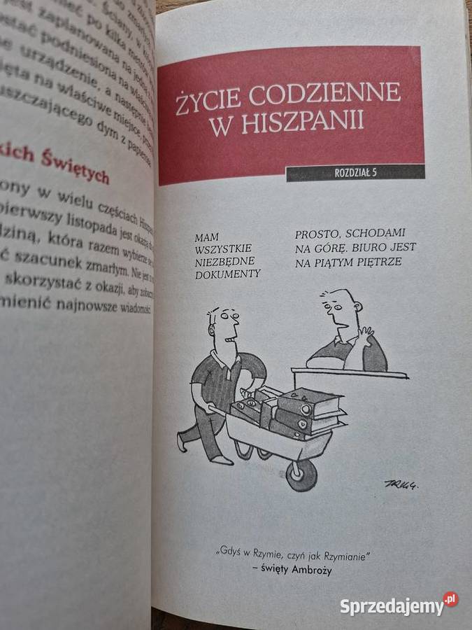 Spokojnie to Hiszpania Marie LGraff Mapy i przewodniki małopolskie Kraków sprzedam