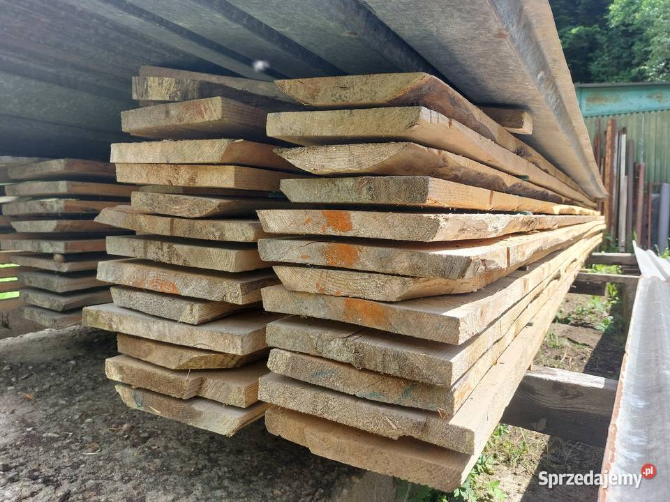 DeskiTarcica Jodłowa sezonowana 12m3 na sprzedaż Krynica-Zdrój sprzedam
