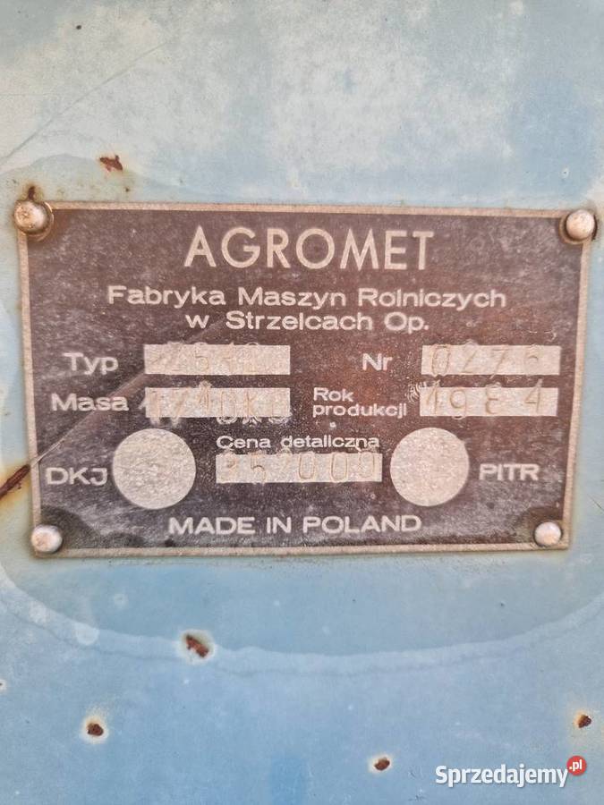Kombajn Karlik Agromet Z642 Kucharki