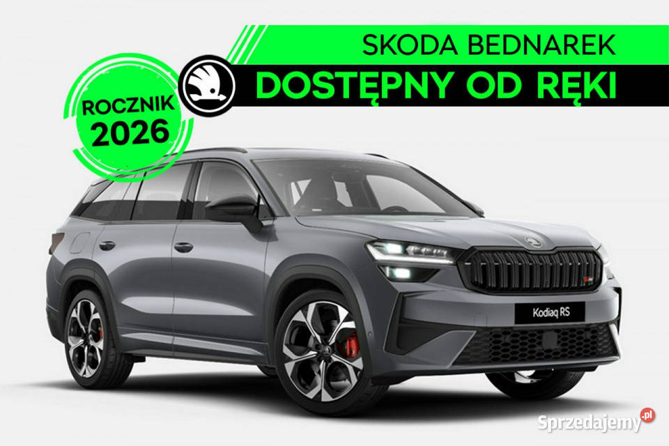 koda Kodiaq RS 20 TSI 265 DSG 4x4 II 2024 system Start-Stop sprzedam