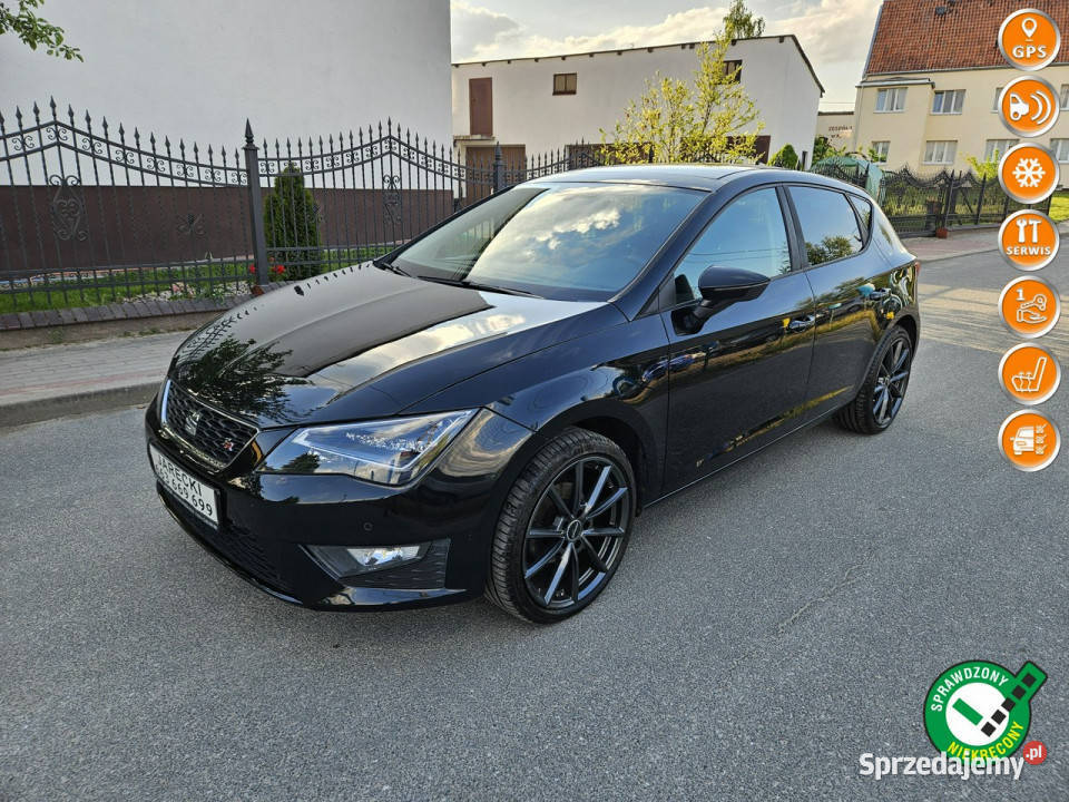 Seat Leon Opłacony Zadbany Serwisowany Fajnie centralny zamek Kisielice