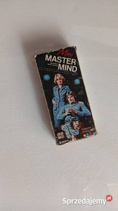 Gra Mini Master Mind z 1972 roku Pruszków