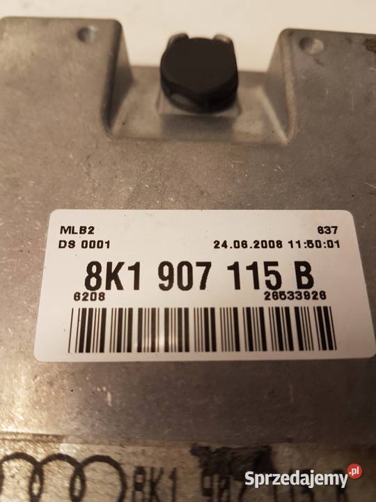 STEROWNIK SILNIKA AUDI A4 B8 18 TFSI 8K1907115B Komputery śląskie Przystajń