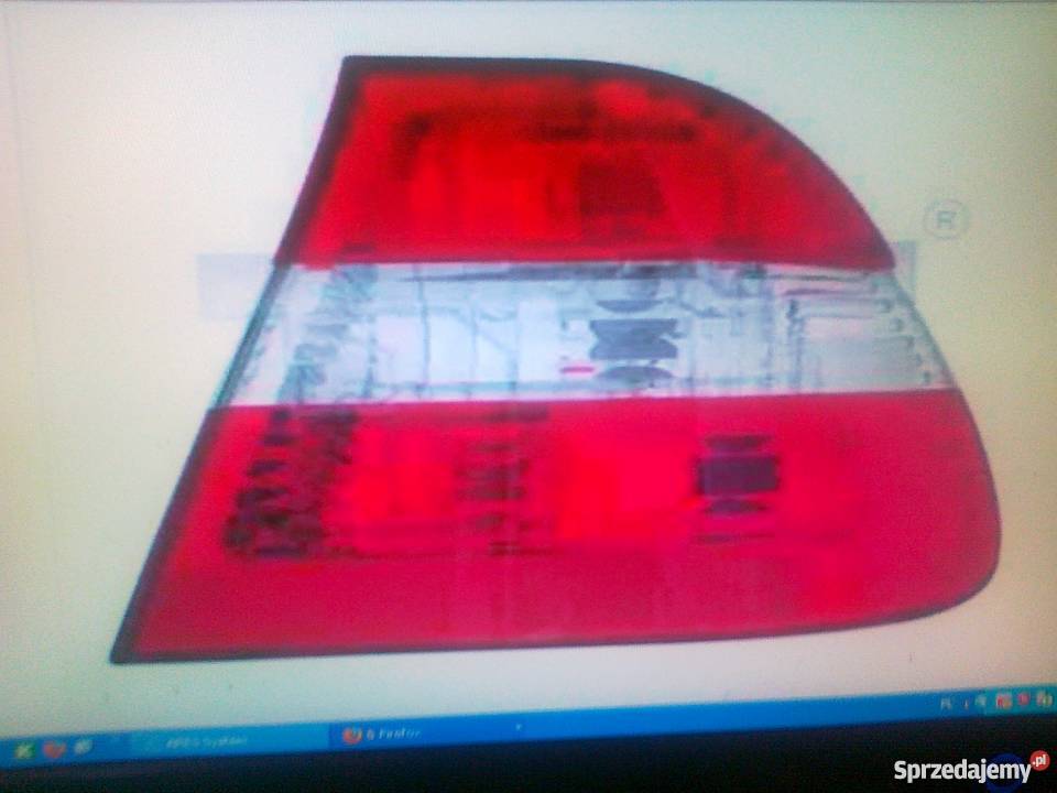 LAMPA TYLNA ZEWNĘTRZNA LE BIAŁY MIGACZ DO BMW 3 Oświetlenie Pruszków