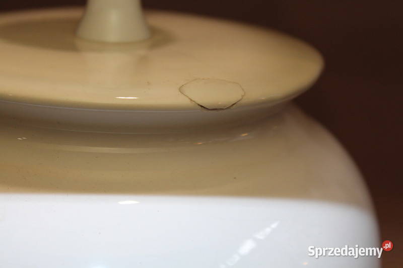 Biała porcelanowa lampka 248a Szczecin