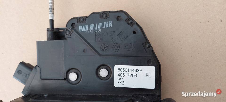 ZAMEK DRZWI LEWE PRZENIE RENAULT CAPTUR 4PIN Międzychód sprzedam