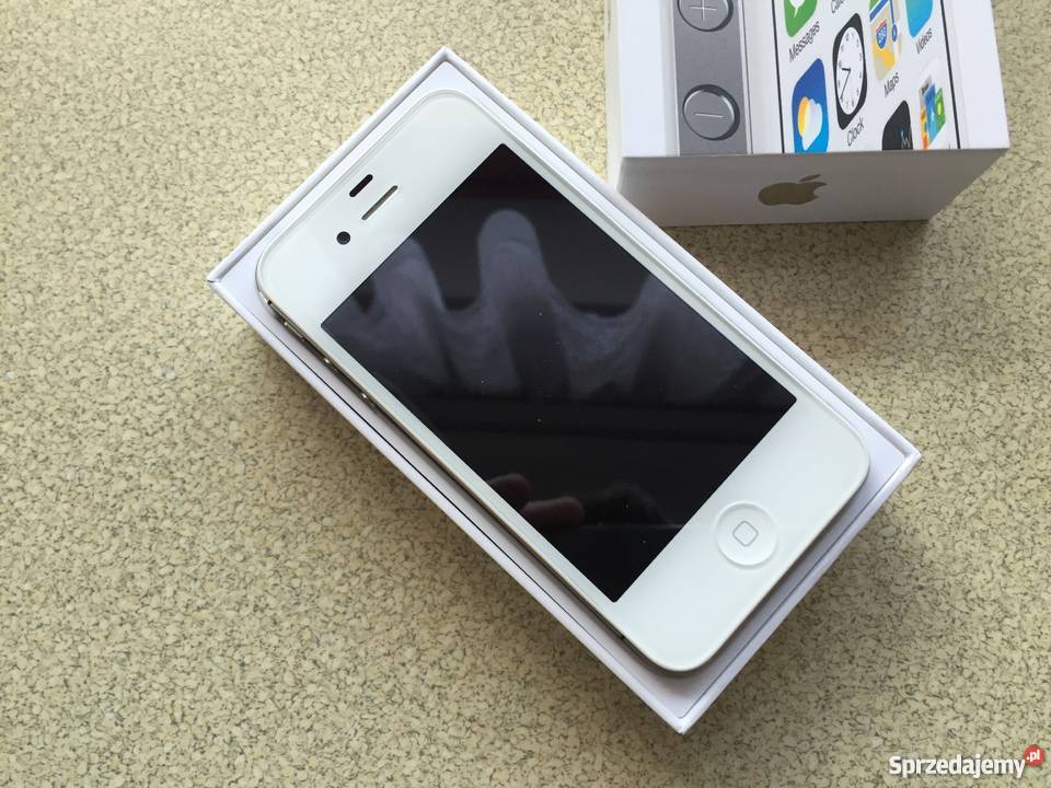 Oryginał Gwarancja iPhone 4s Biały z Sieci Tarnów