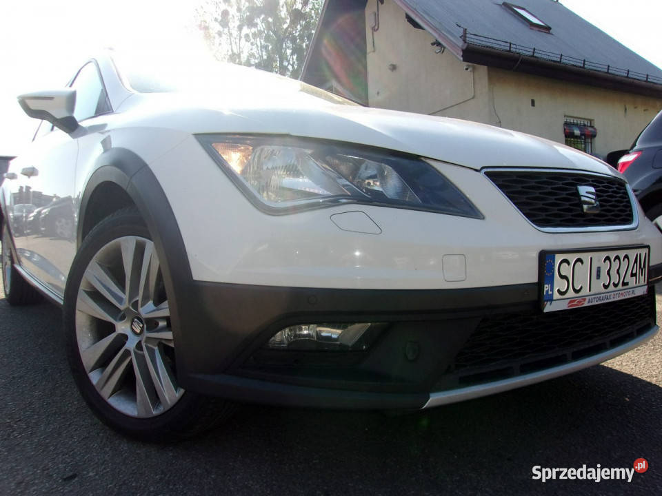 Seat Leon XPerience 4X4 Podgrz Fotele PDC przód isofix Motoryzacja Cieszyn