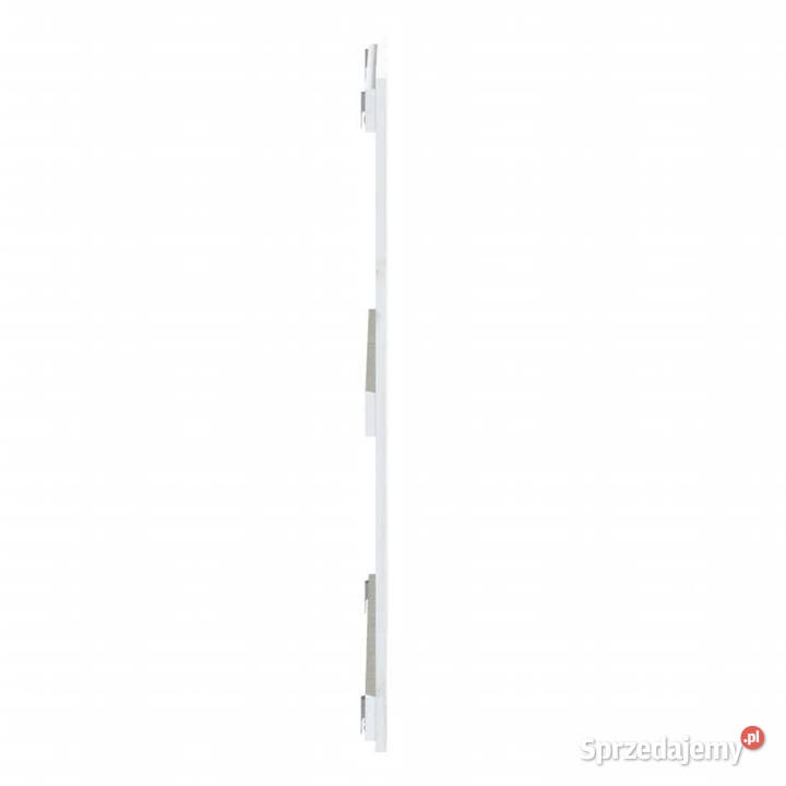 Wezgłowie łóżka białe 108x3x90 lite drewno mazowieckie