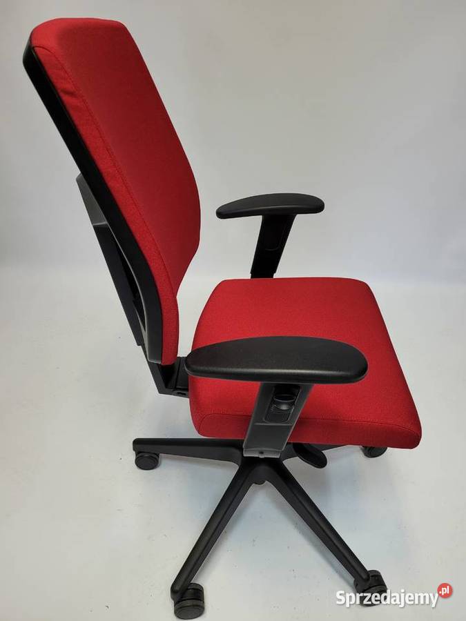 Fotel biurowy krzesło Profim Raya 21S czerwone Poznań