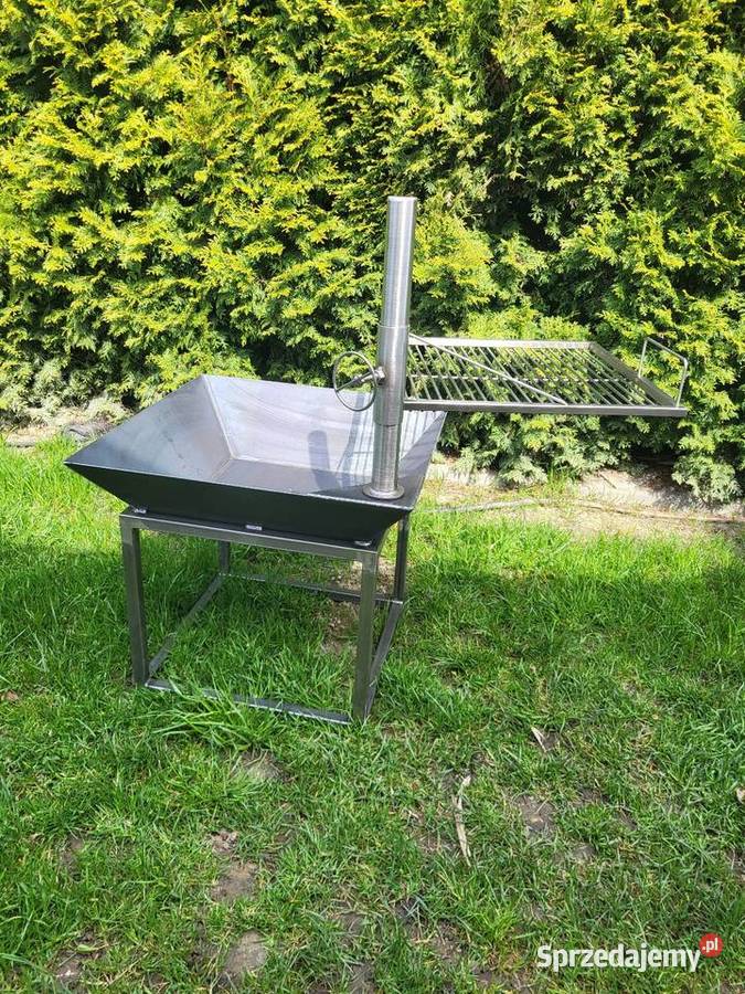 Grill 2w1 palenisko na ognisko nierdzewny ruszt Ruda Śląska