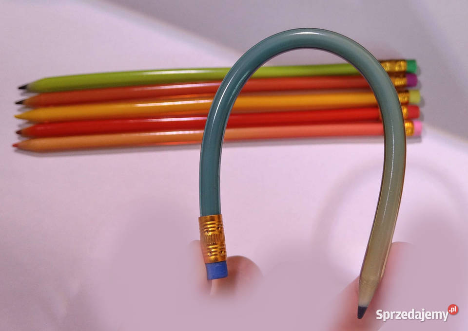 Kredki GIĘTKIE ZGINANE niełamliwe zestaw 6 Warszawa