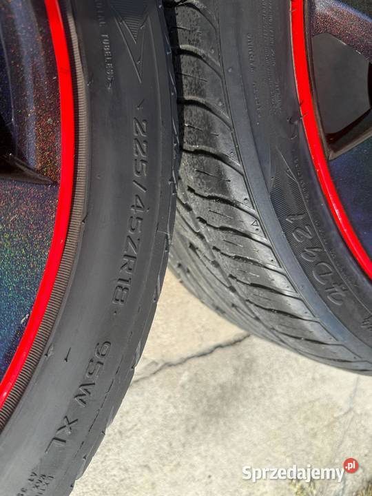 Alufelgi felgi koła Audi 5x112 R18 A4 A6 Samochodowe Milejów-Osada sprzedam