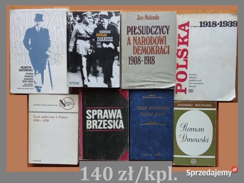 Dokumenty z dziejów polskiej polityki Książki naukowe i popularnonaukowe Łódź sprzedam
