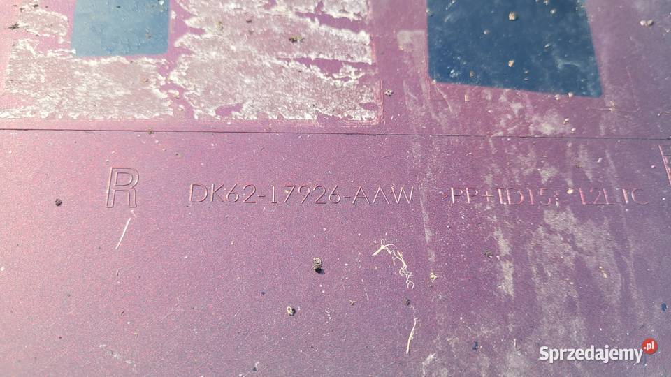 RANGE ROVER SPORT 2013 PRAWY NAROŻNIK ZDERZAKA