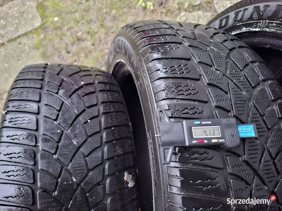 4 opony zimowe 215x55x17Dunlop Samochodowe Bydgoszcz