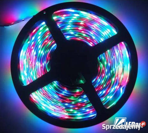 Taśma LED RGB 5 m wodoodporna Kraków LEDart