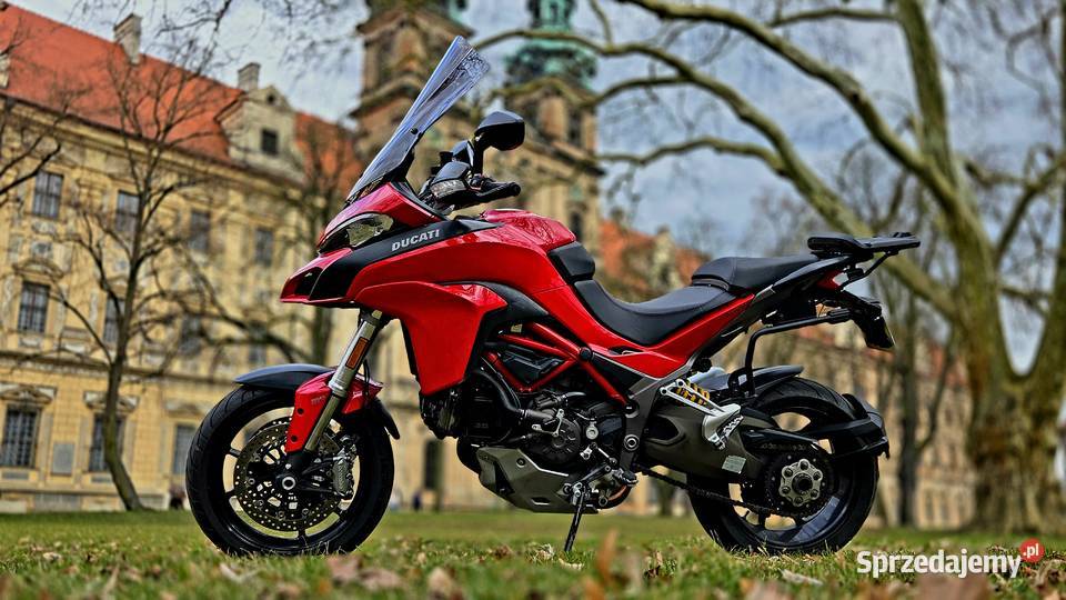 Ducati Multistrada 1200 2016r kufry dodatki Wrocław