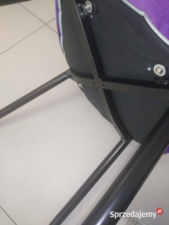 Krzesła welurowe fioletowe pomorskie Wejherowo