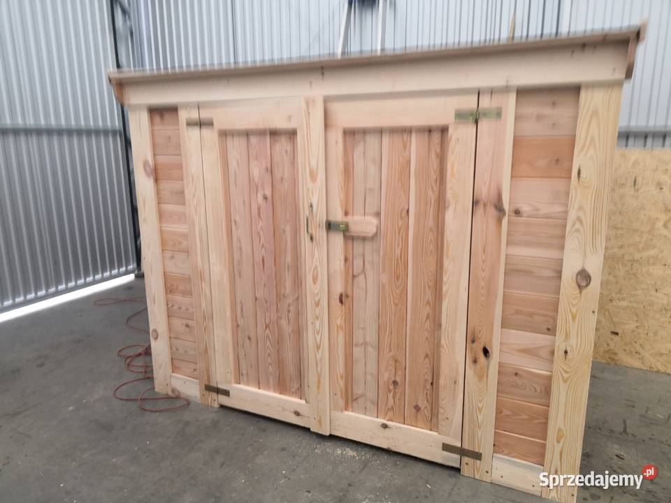 Garaż rowerowy domek ogrodowy schowek Kawnice sprzedam