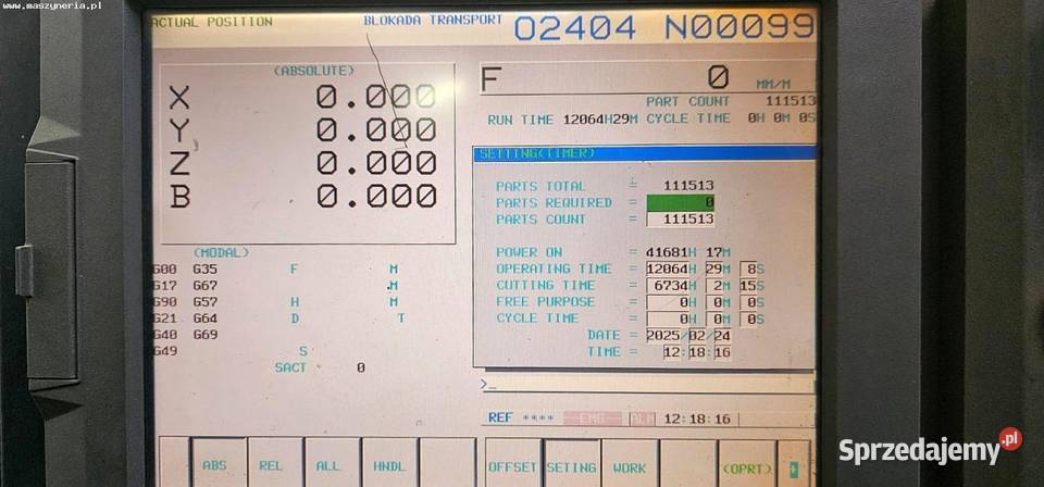 Wycinarka laserowa AMADA LC1212 ALPHA III Jelenia Góra