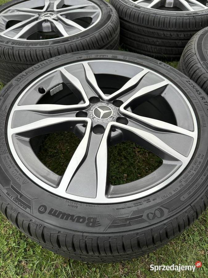 Felgi Mercedes 17 opony Barum 22545 R17 stan Mierzęcice