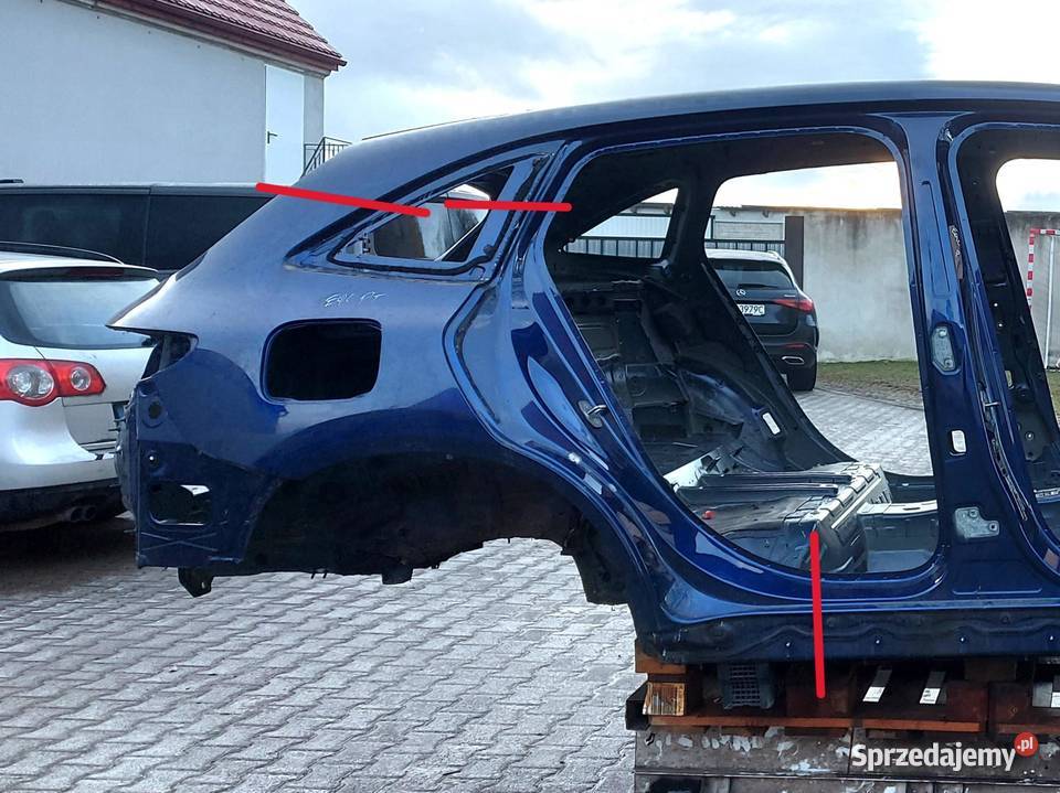 Mercedes EQC 400 W293 N293 ĆWIARTKA BŁOTNIK