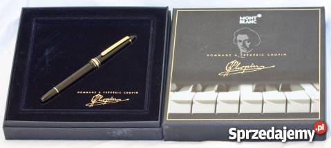 MONT BLANC pióro wieczne meisterstuick SERIA Pozostałe sprzedam
