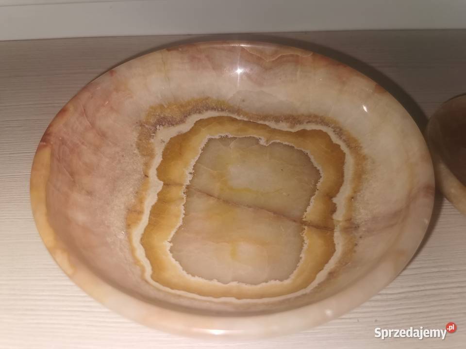 Moździerz świecznik i inne z onyksu Nowy Tomyśl