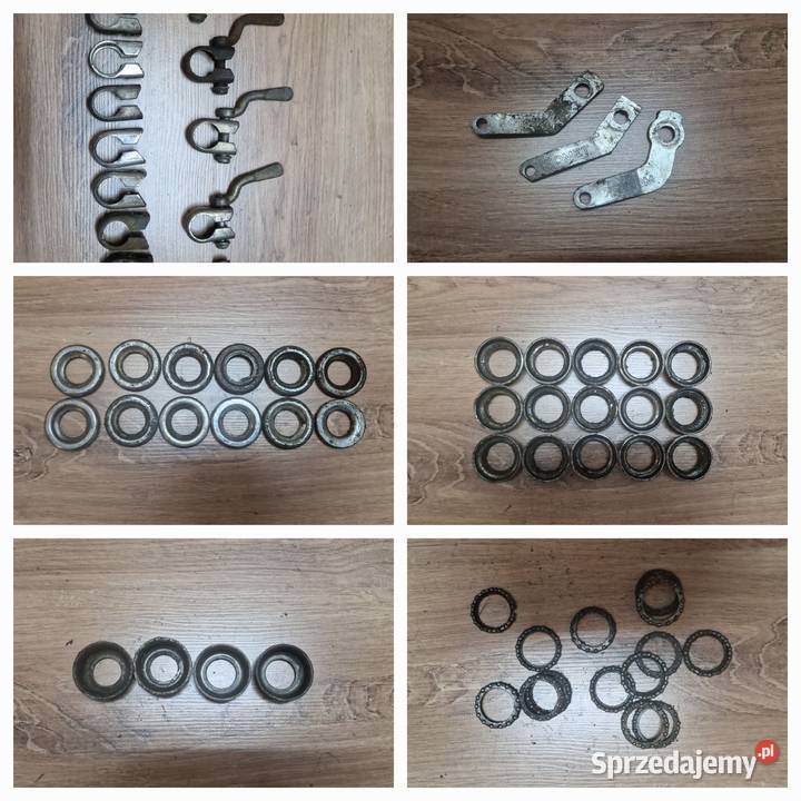 Części z rowerów ROMET I ZZR z okresu PRLu Brzeszcze