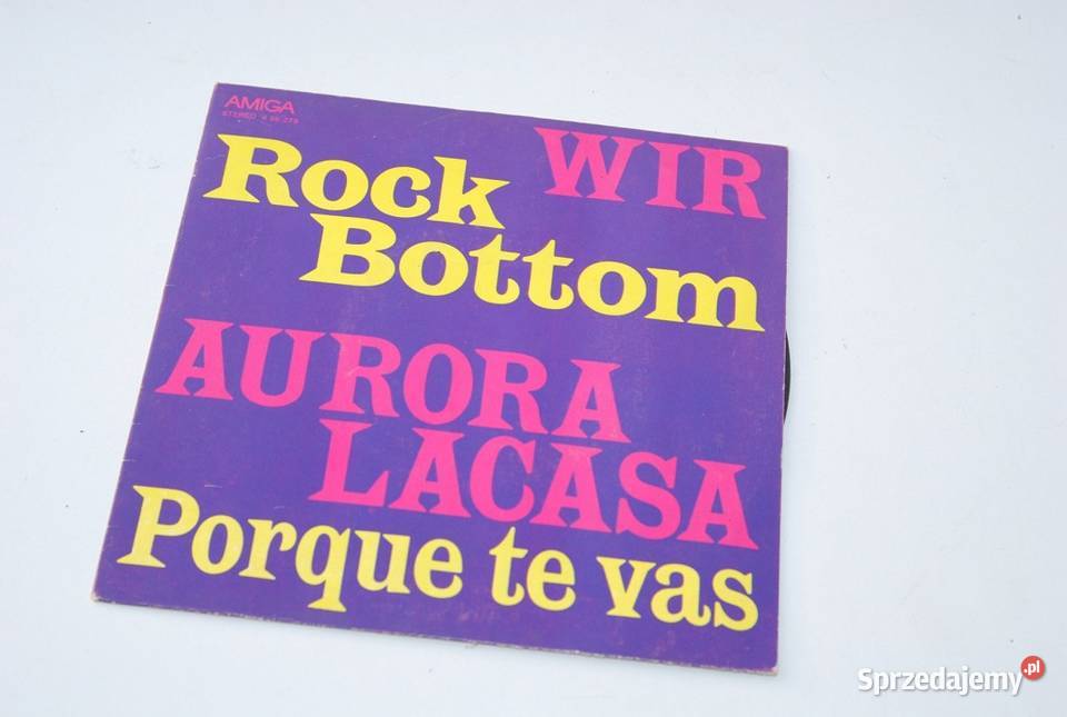 Stara płyta winylowa Rock bottom Porque te vas Cieszyn